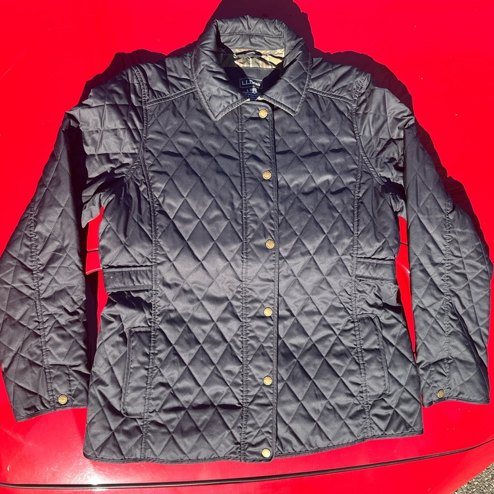 LL Bean Women's Quilted Riding Jacket